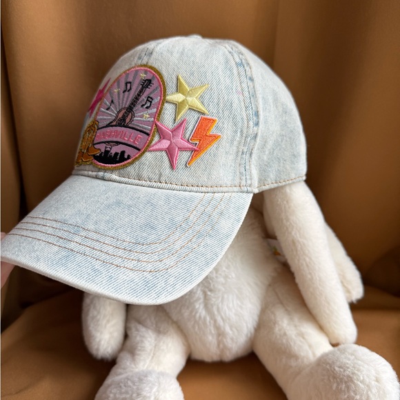 Nashville Patch Denim Cap - Picture 2 of 3